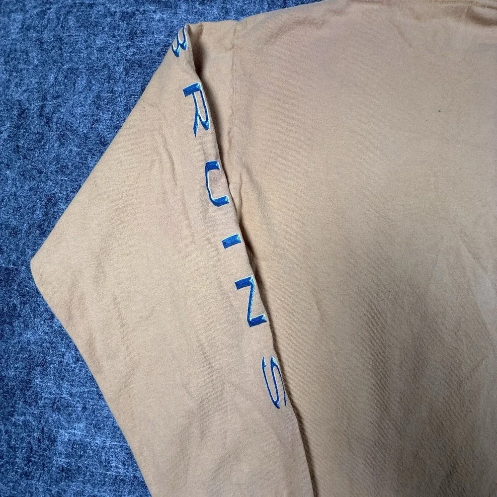 Vintage 90s JanSport UCLA Bruins Long Sleeve T Shirt Mens M Tan USA Made